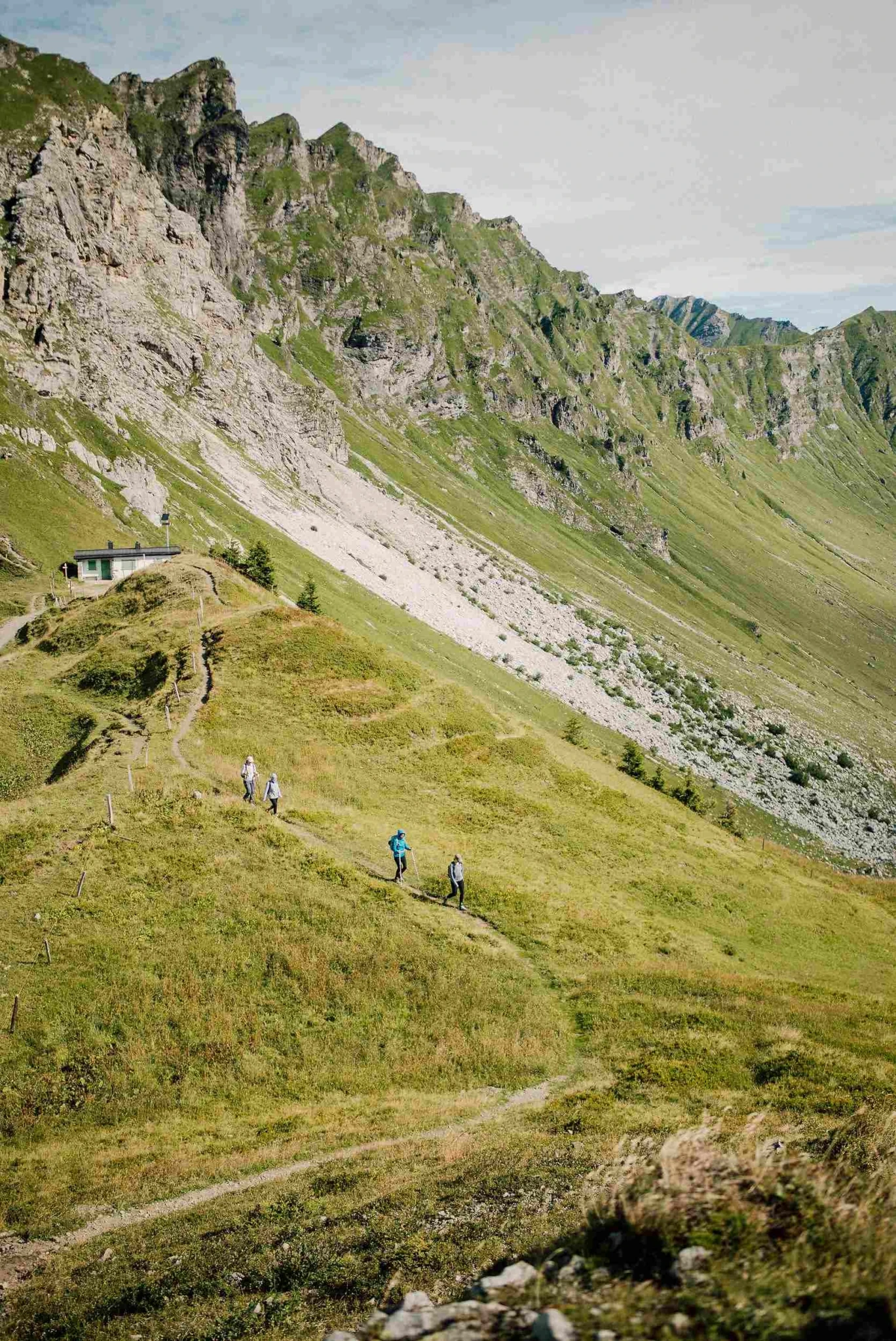 Hike to restaurant morzine